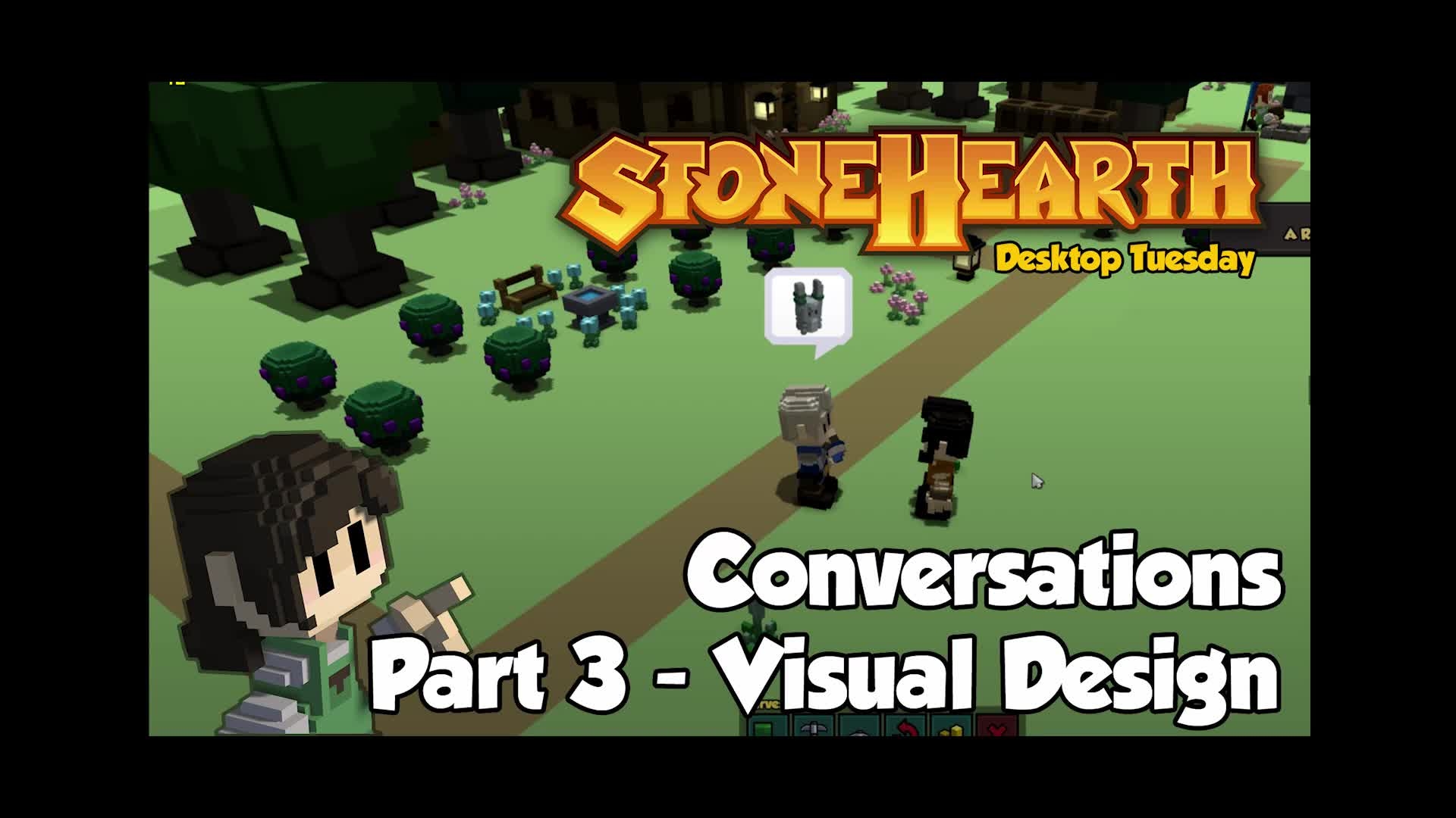 Stonehearth Conversations - Visual Design