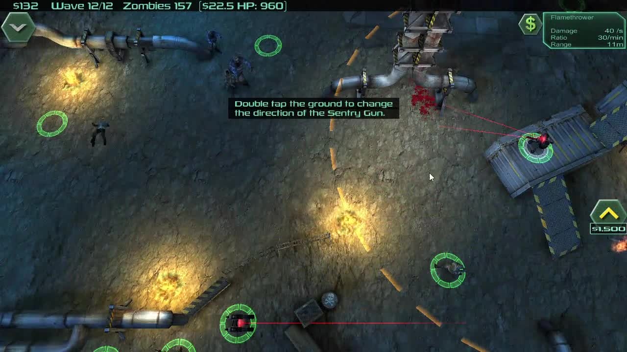 Zombie Defense gameplay