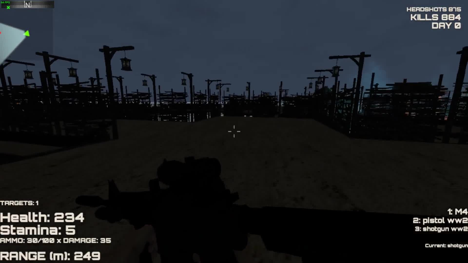 Dinosaur Forest Procedural Level