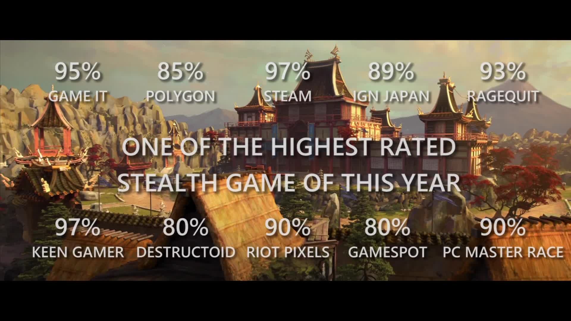 Shadow Tactics: Blades of the Shogun Shadow Tactics: Blades of the Shogun - Critics Trailer