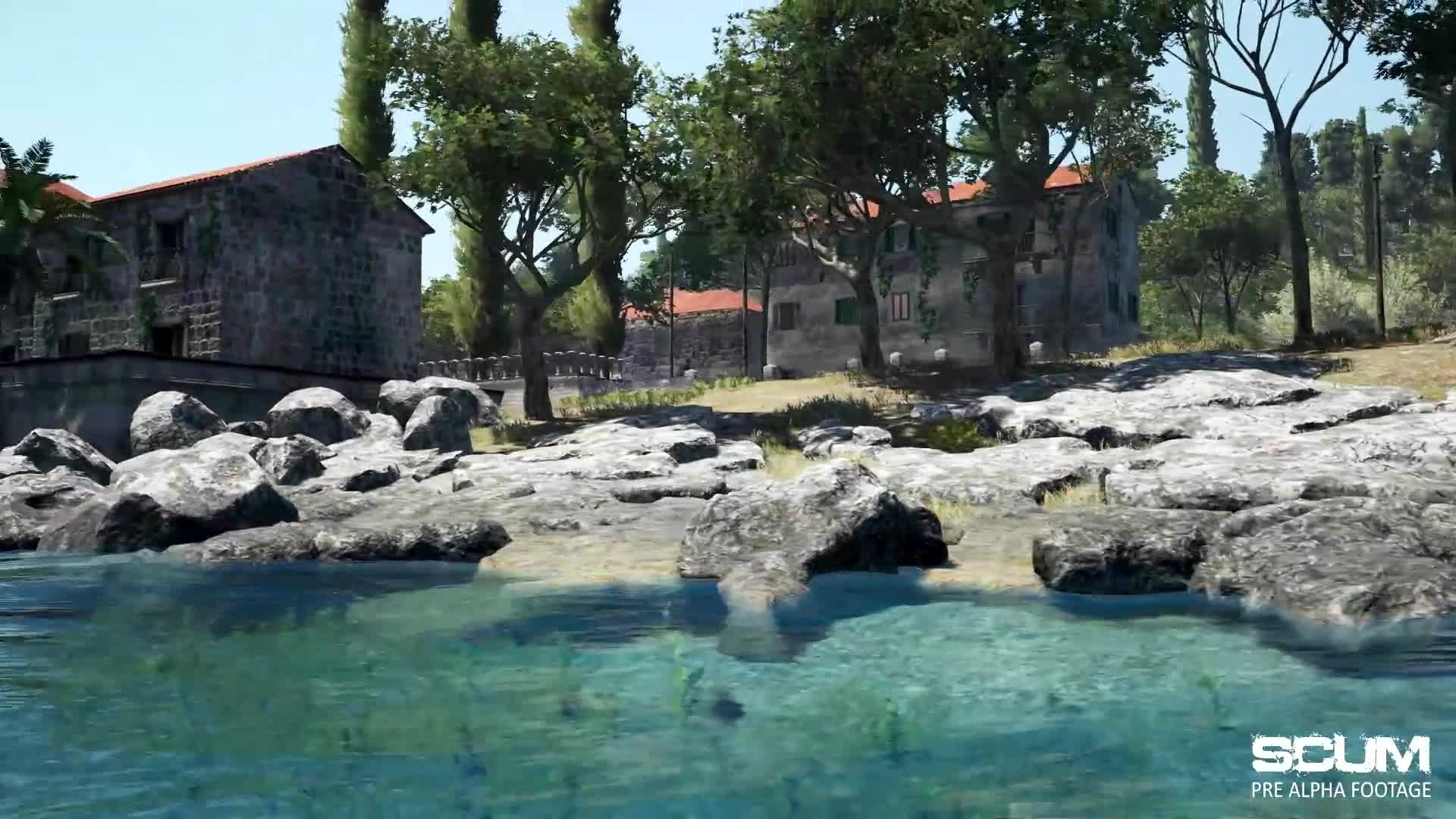 SCUM SCUM - Environment Flyover [Pre-Alpha]