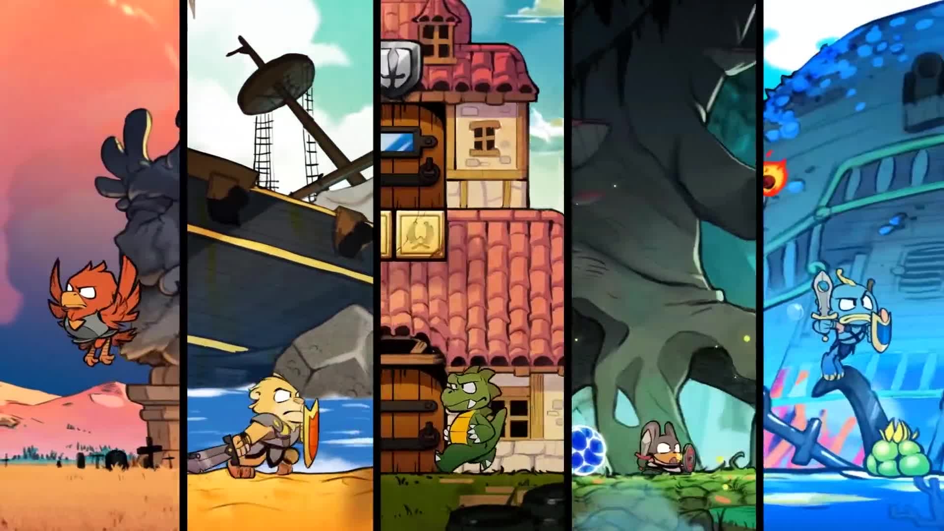 Wonder Boy: The Dragon's Trap Wonder Boy: The Dragon's Trap - Wonder Girl Trailer