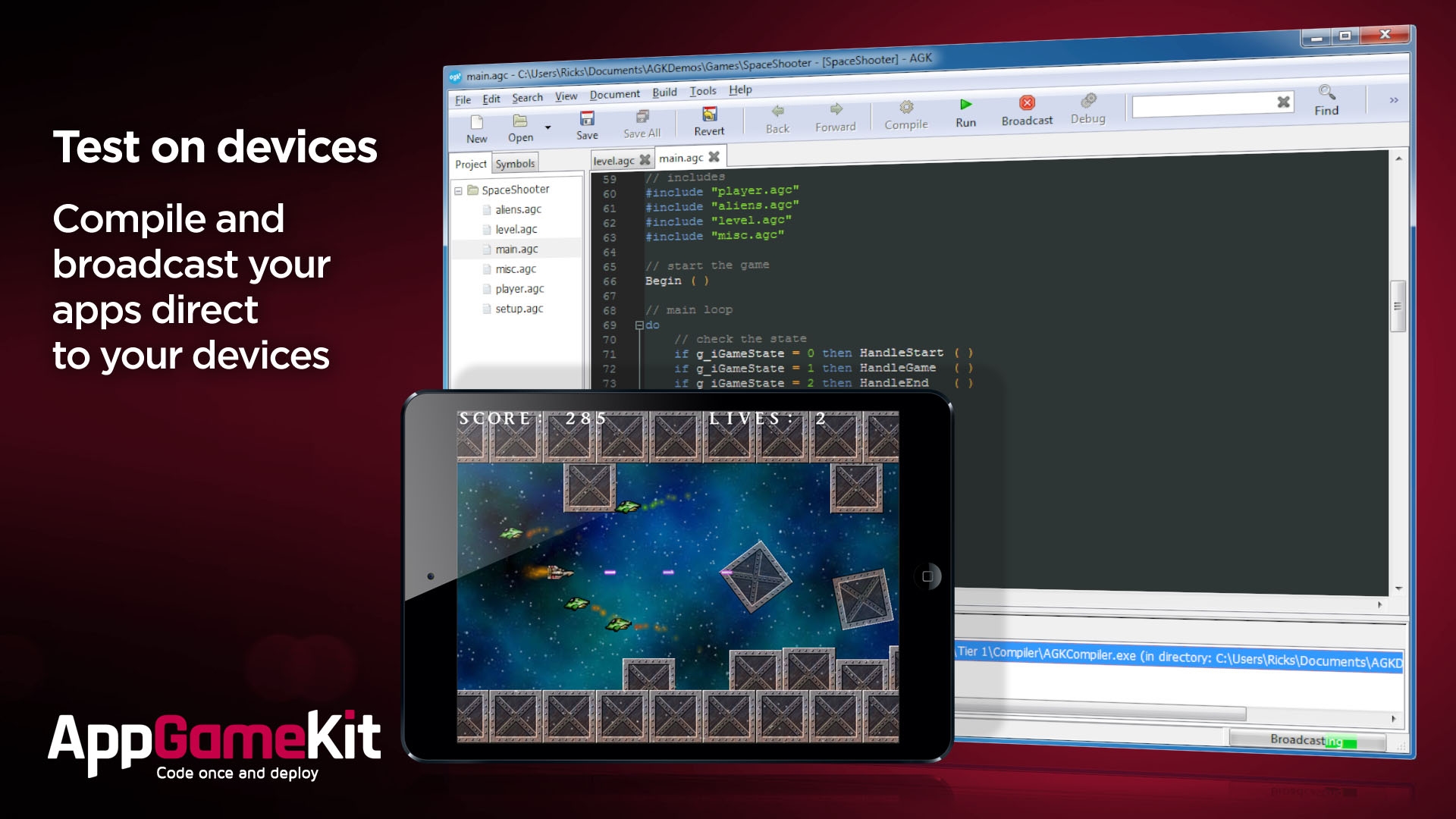 App Game Kit: Easy Game Development Screenshot 3