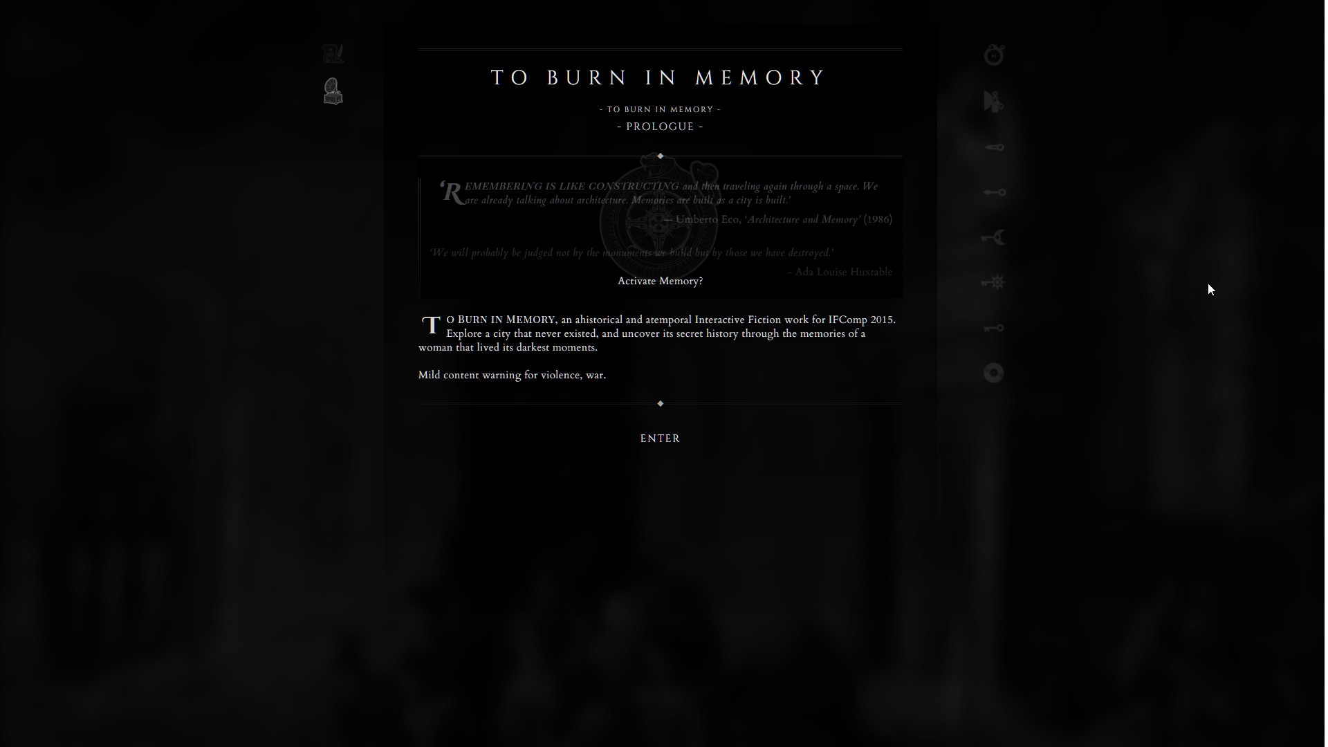 To Burn in Memory Screenshot 3
