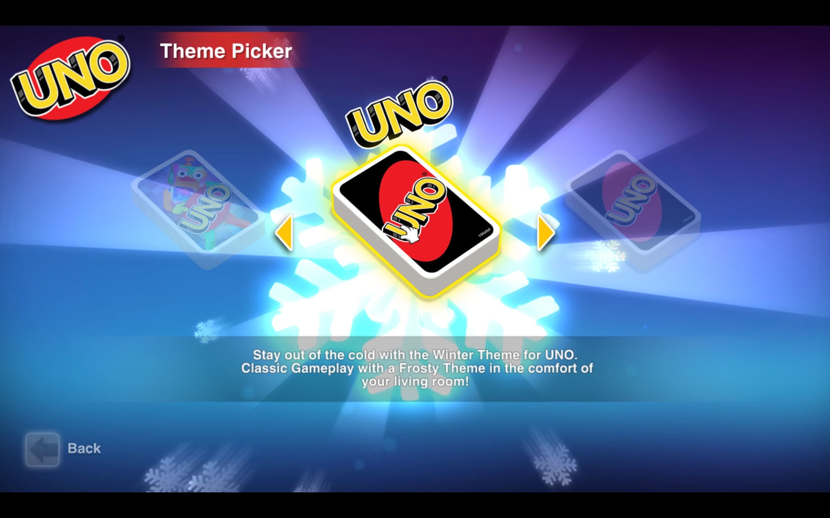 UNO - Winter Theme Screenshot 5
