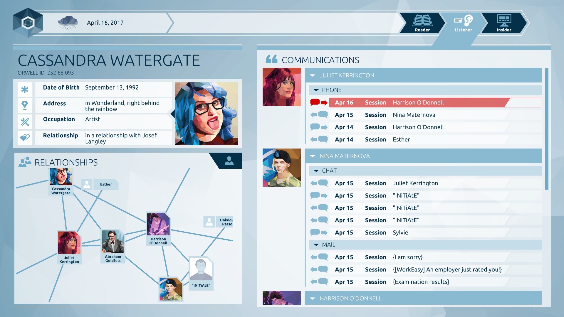 Orwell: Keeping an Eye On You Screenshot 3
