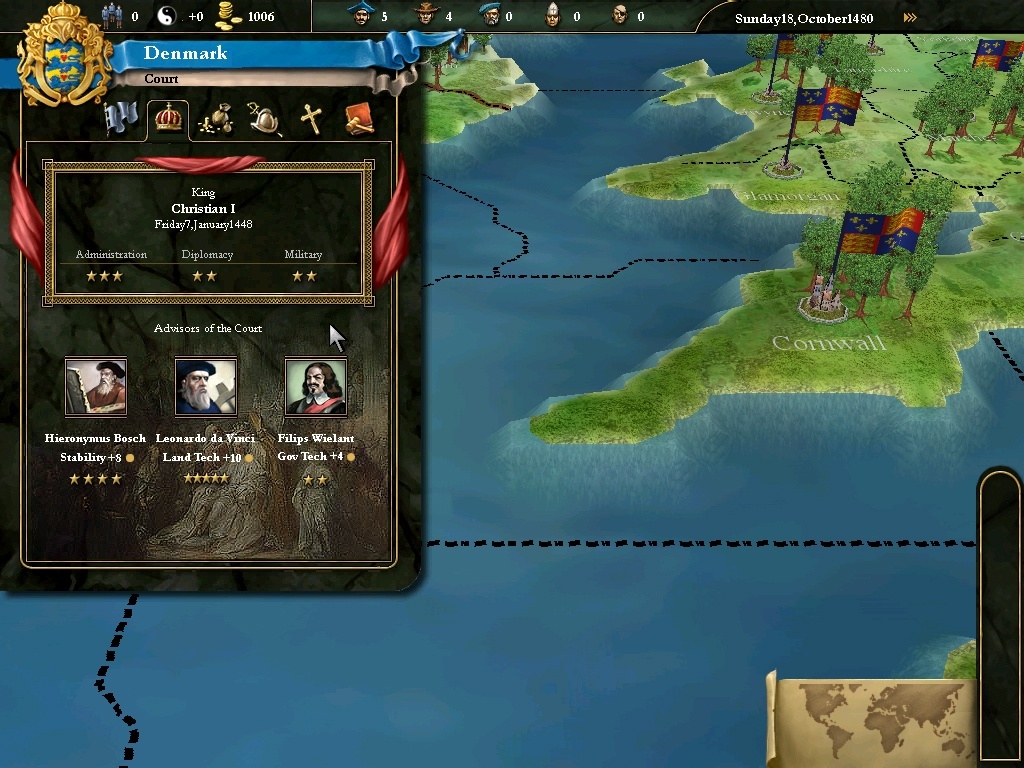 Europa Universalis III Screenshot 5