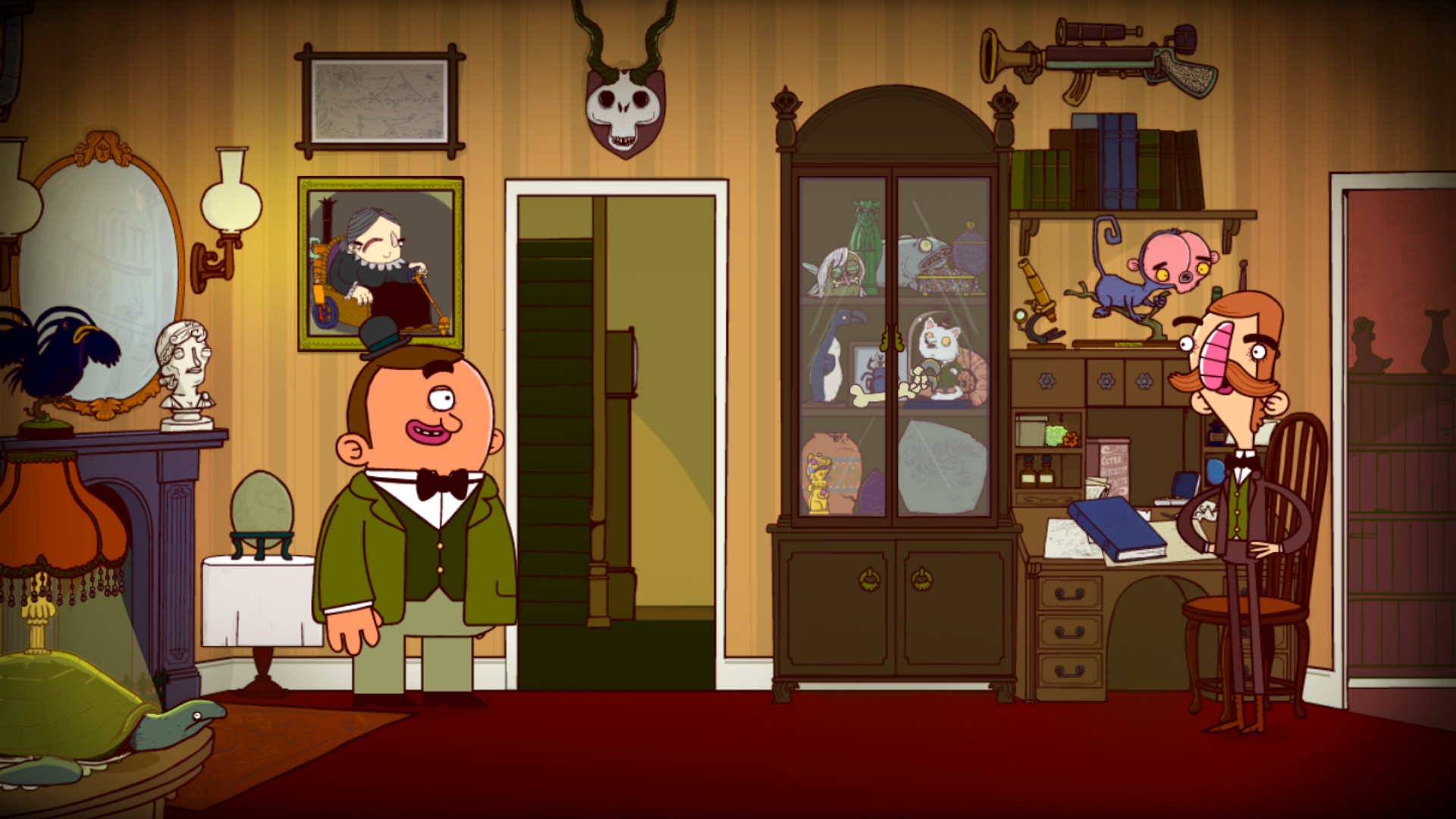 Adventures of Bertram Fiddle: Episode 1: A Dreadly Business Screenshot 1