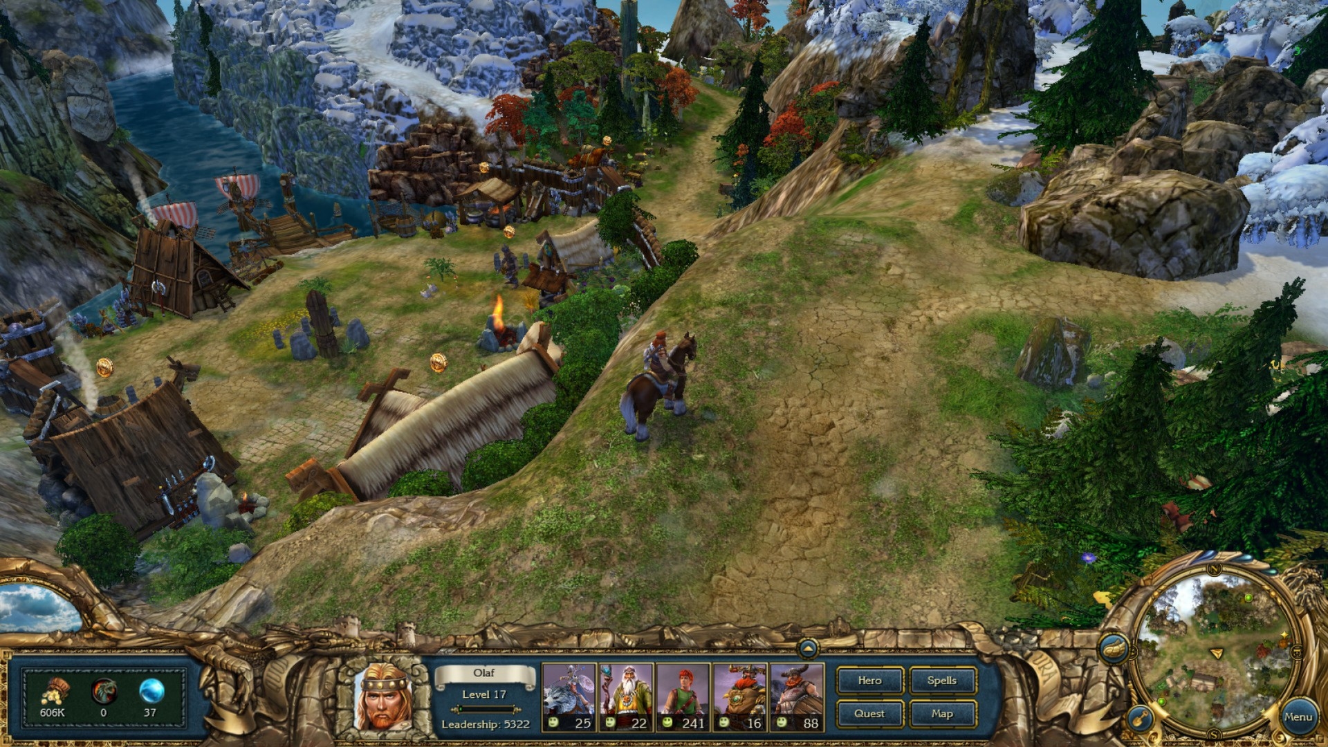 King's Bounty: Warriors of the North Screenshot 2