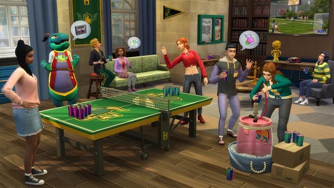 The Sims 4: Discover University Screenshot 2