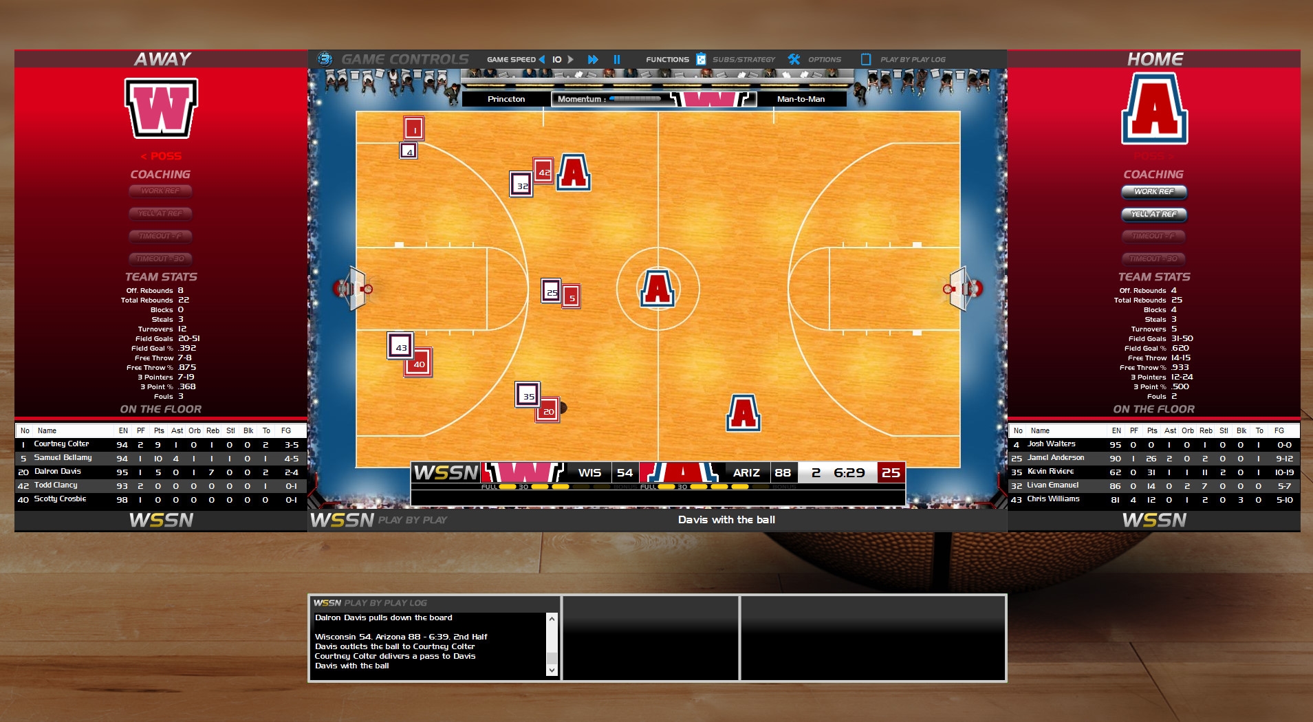 Draft Day Sports College Basketball 3 Screenshot 6