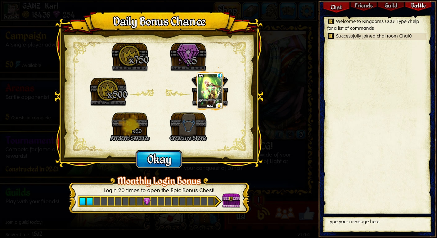Kingdoms CCG Screenshot 7