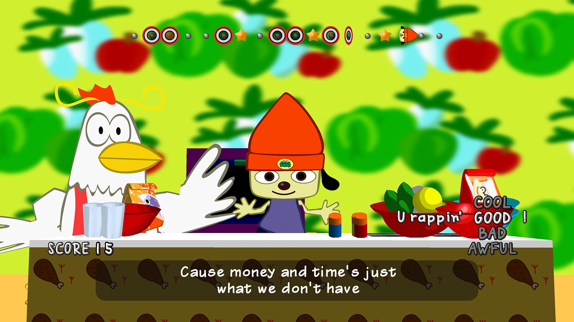 PaRappa The Rapper: Remastered Screenshot 4