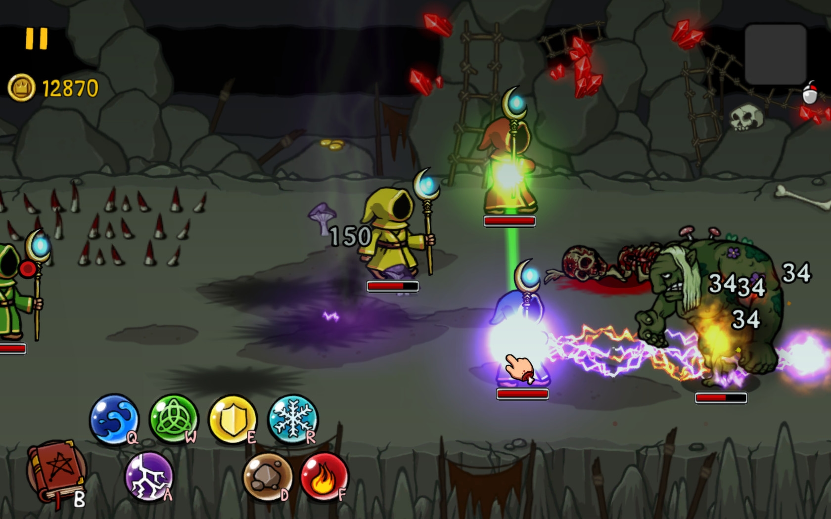 Magicka: Wizards of the Square Tablet Screenshot 6