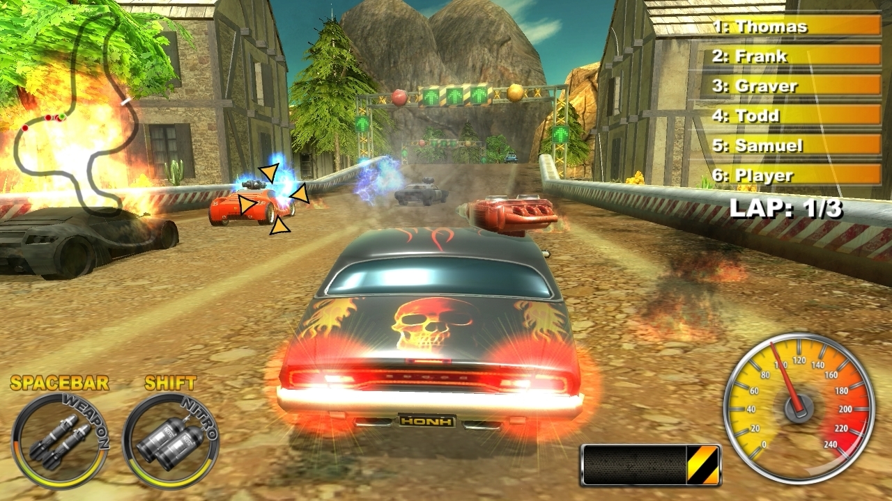 Lethal Brutal Racing Screenshot 2