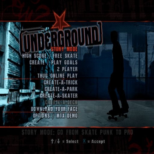 Tony Hawk's Underground Screenshot 4