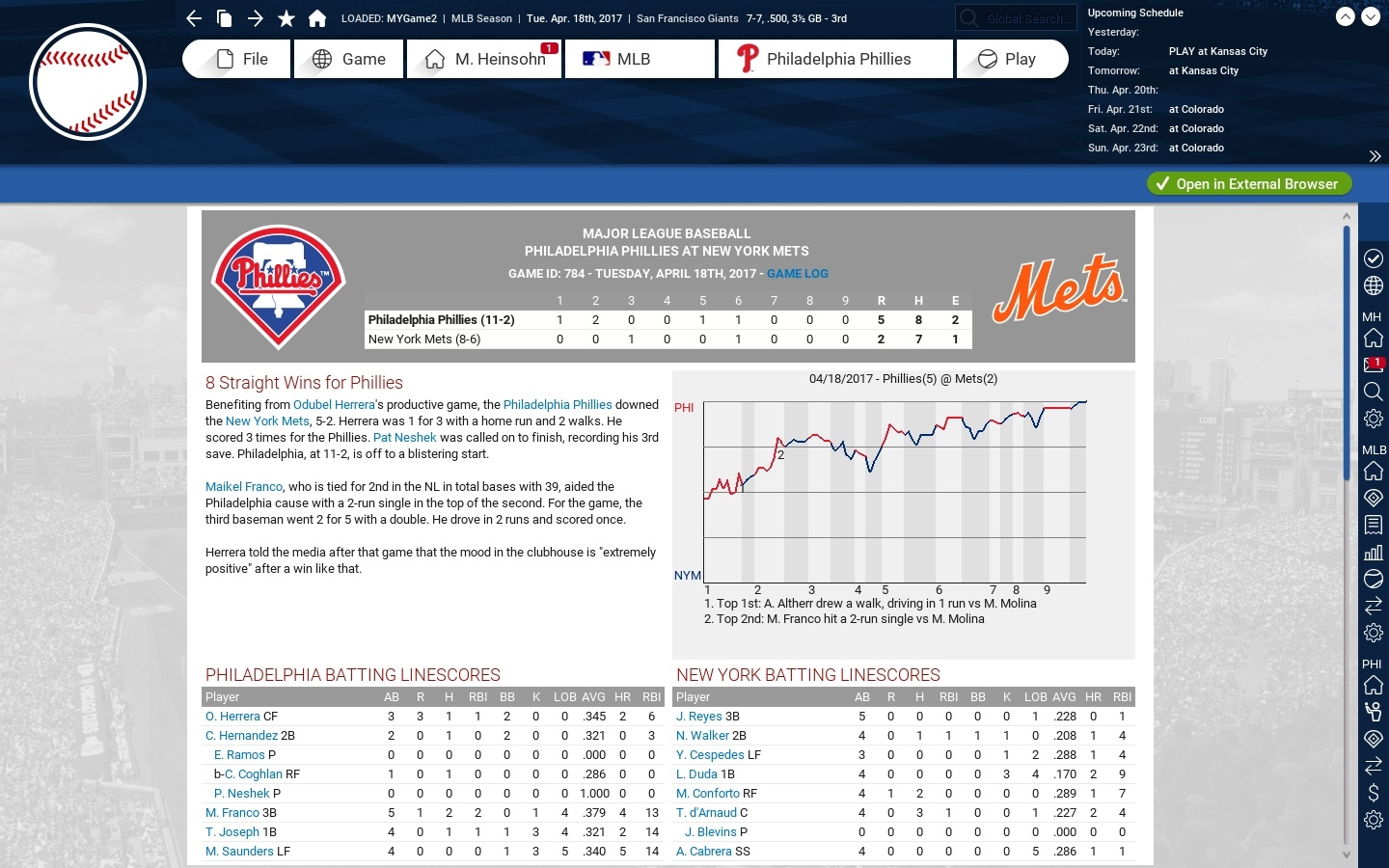Out of the Park Baseball 18 Screenshot 4