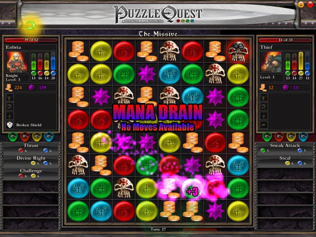 Puzzle Quest: Challenge of the Warlords Screenshot 5