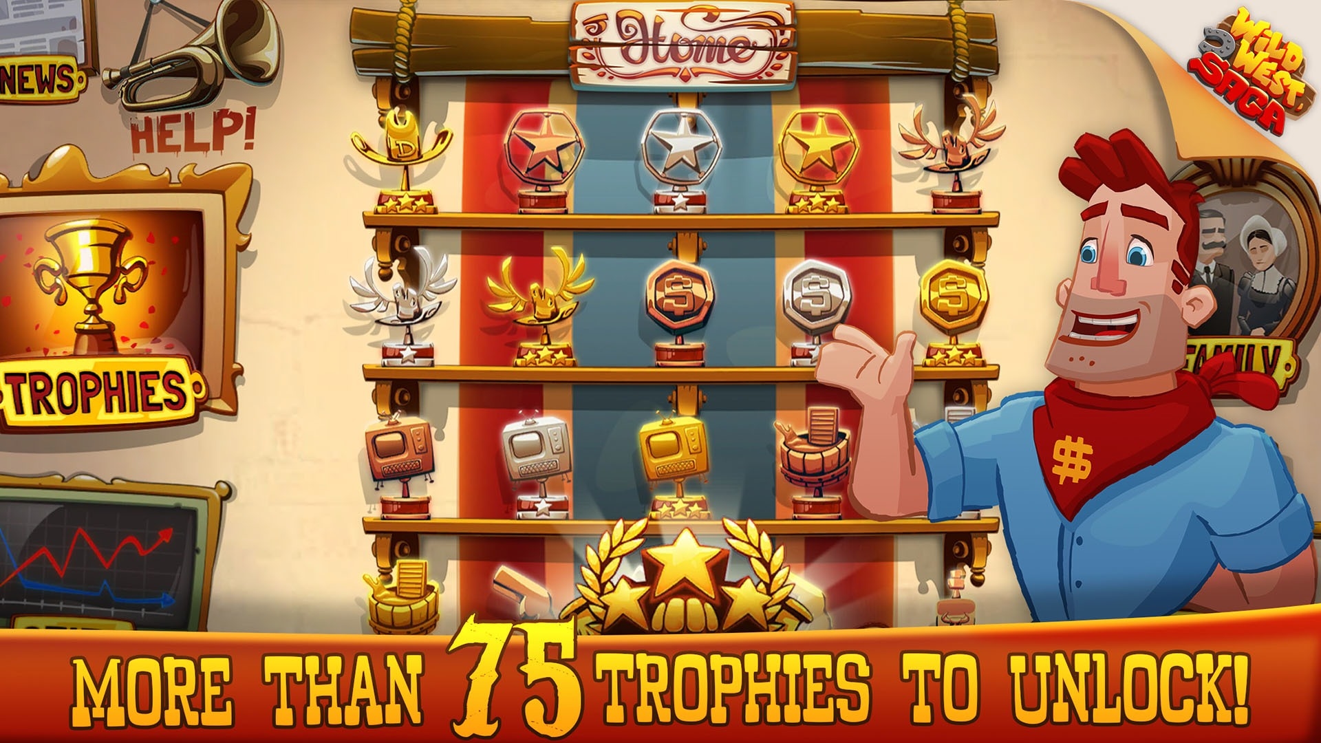 Wild West Saga: Idle Tycoon Screenshot 6