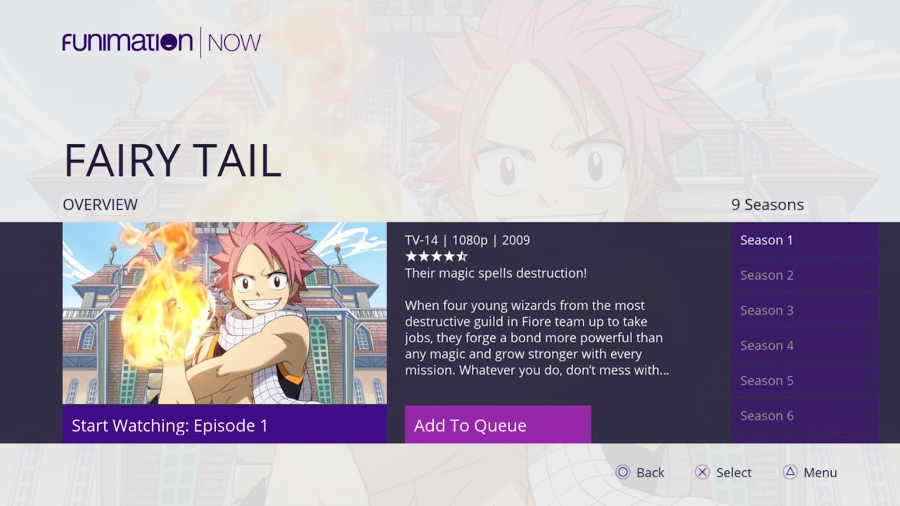 Funimation Screenshot 4