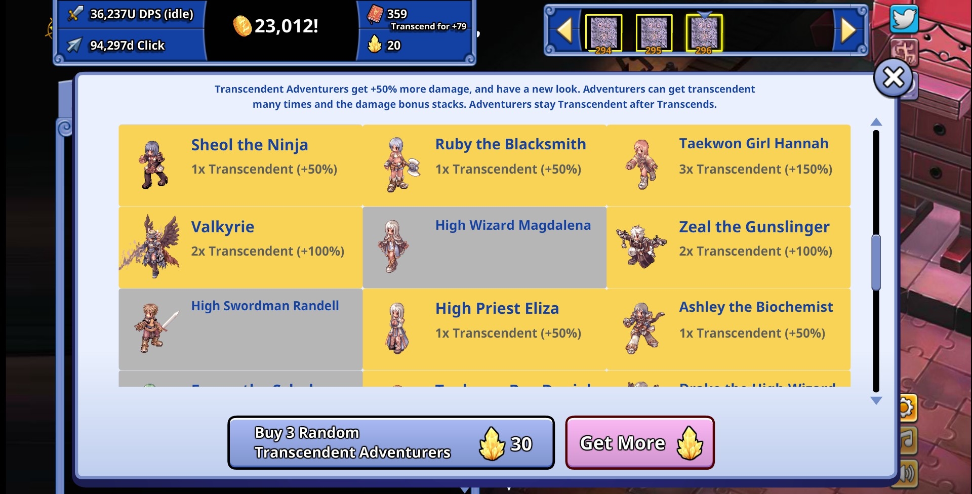 Ragnarok Clicker Screenshot 2