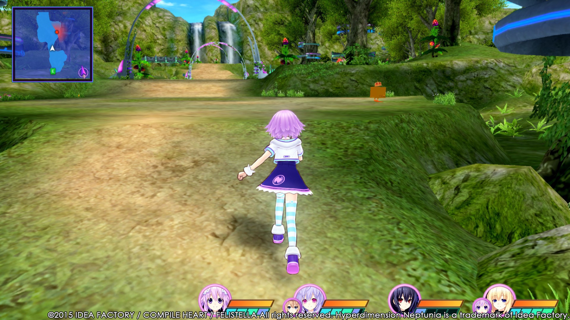 Hyperdimension Neptunia Re ; Birth3 V Generation Screenshot 2