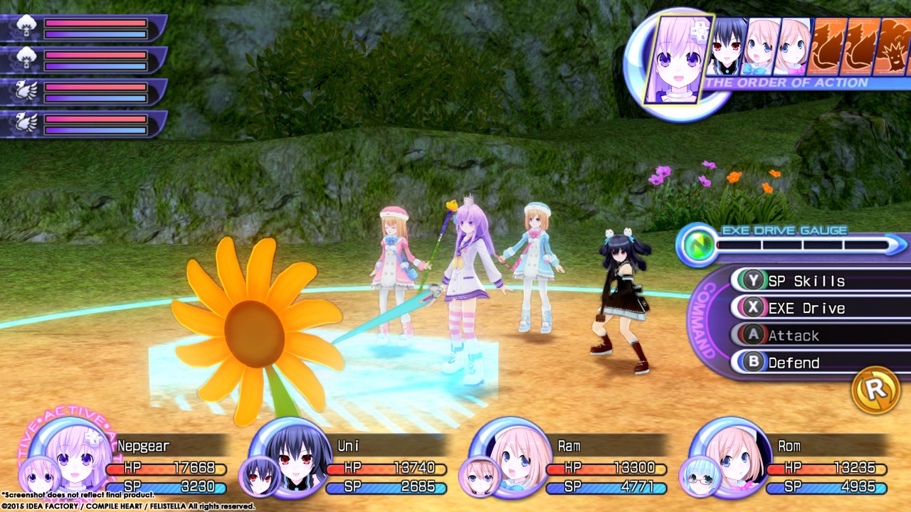 Hyperdimension Neptunia Re ; Birth2 Sisters Generation Screenshot 2