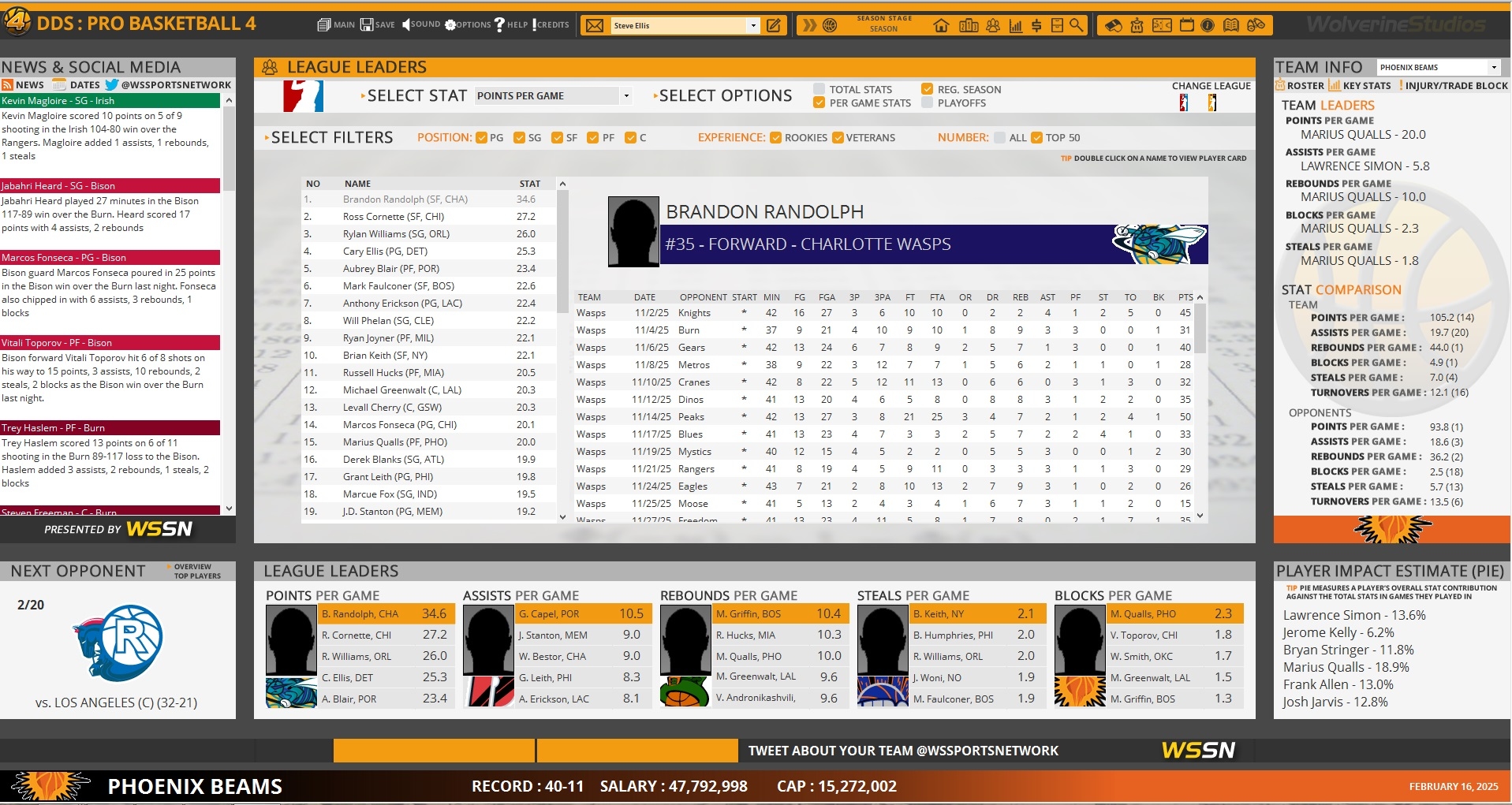 Draft Day Sports Pro Basketball 4 Screenshot 7