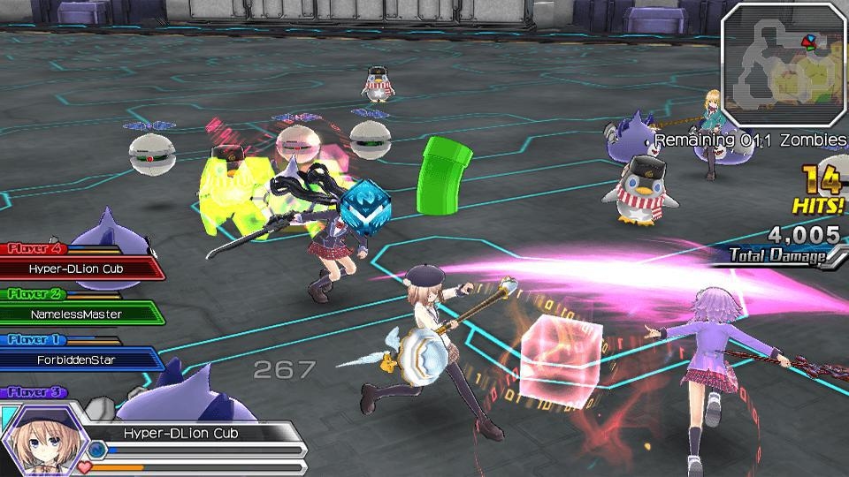 MegaTagmension Blanc + Neptune VS Zombies Screenshot 3
