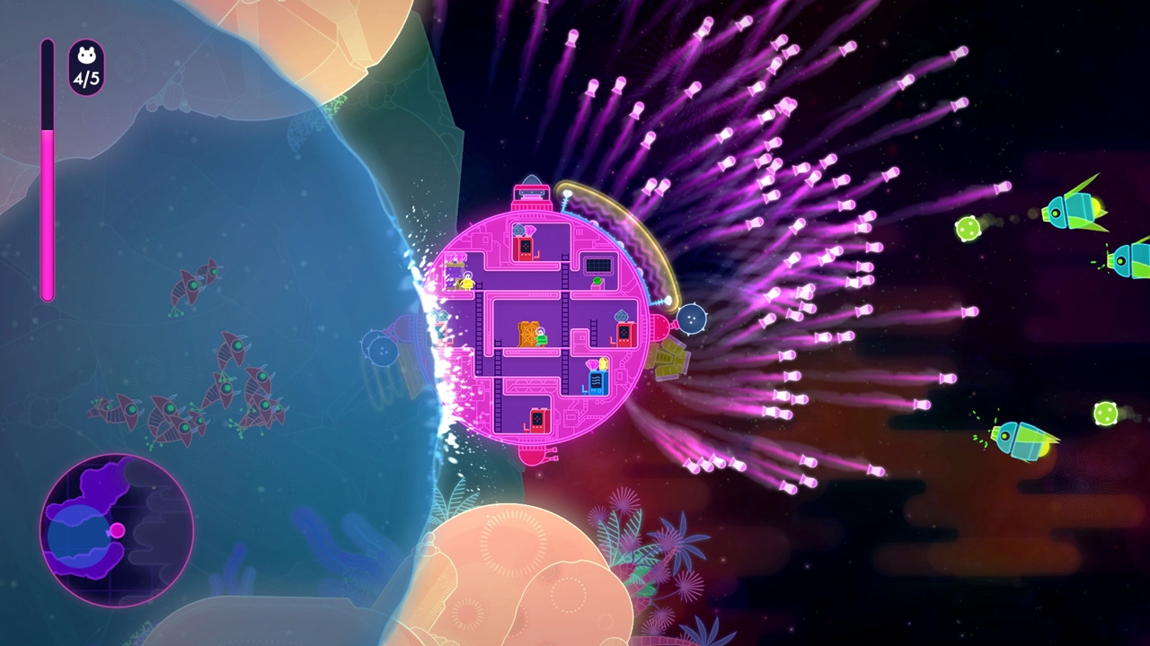 Lovers in a Dangerous Spacetime Screenshot 3