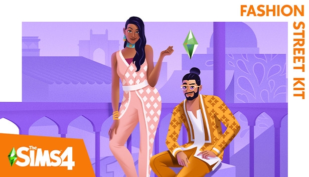 The Sims 4 Fashion Street Kit