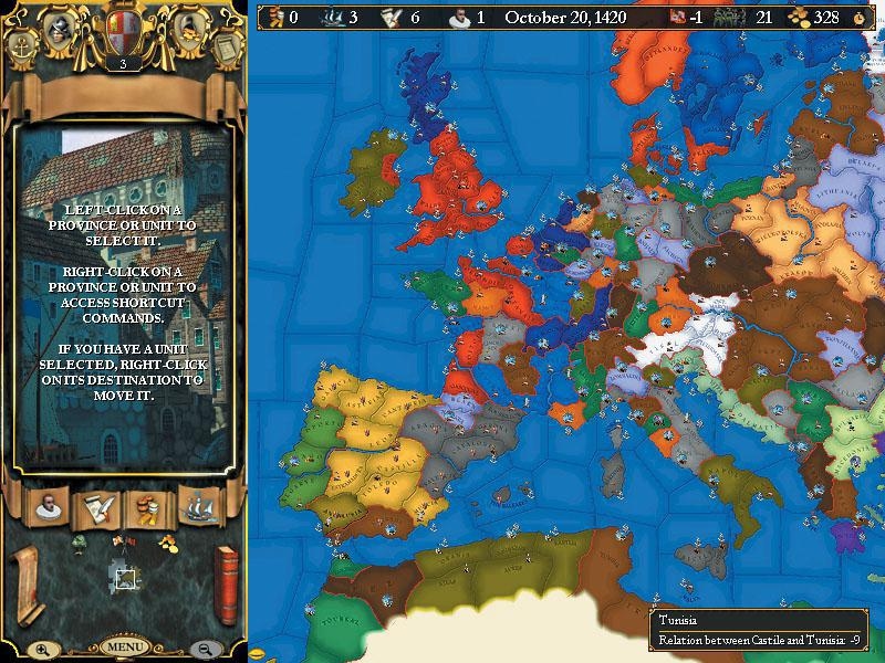 Europa Universalis II Screenshot 2