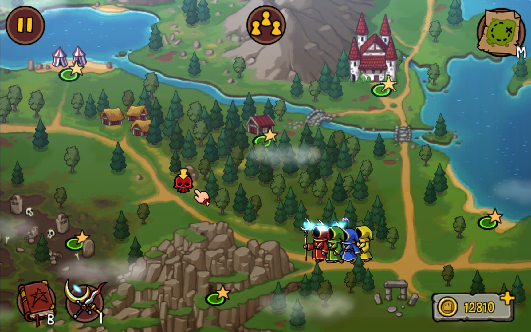 Magicka: Wizards of the Square Tablet Screenshot 3