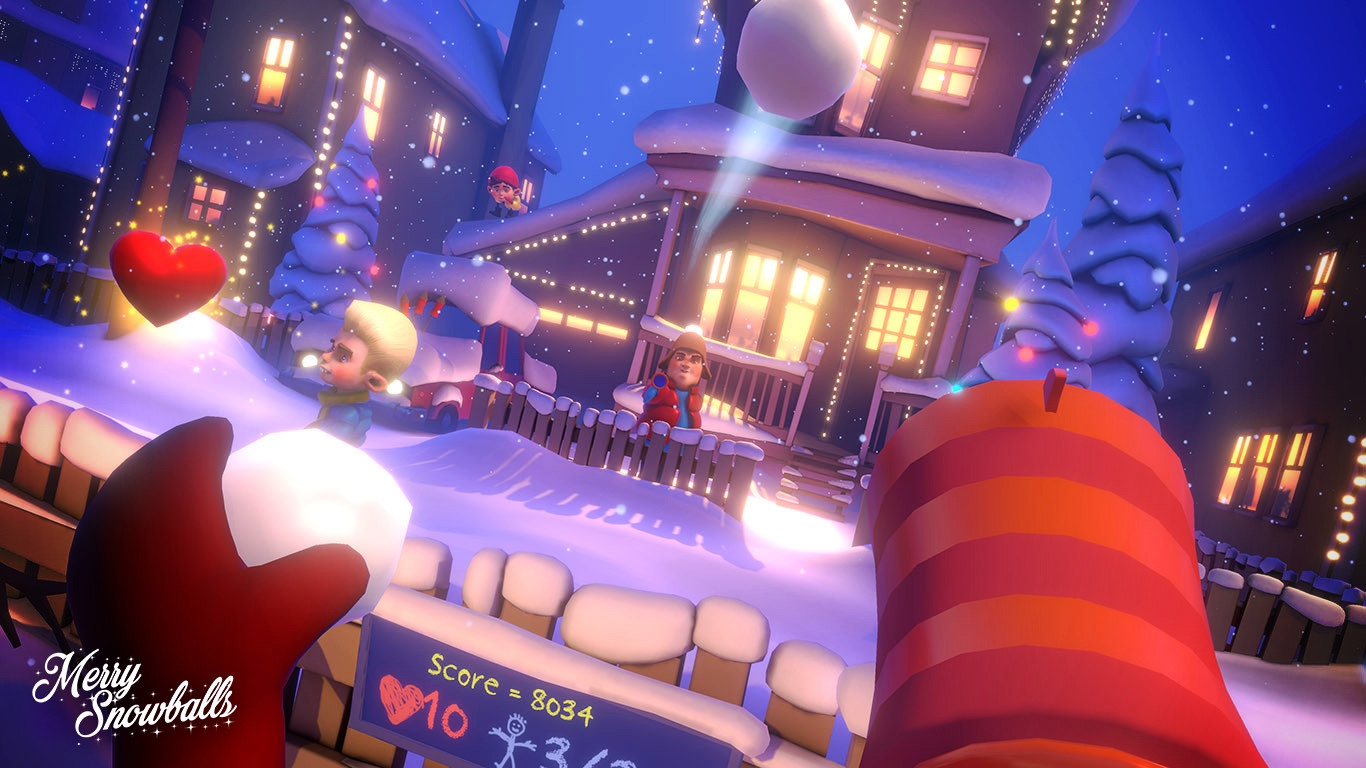 Merry Snowballs Screenshot 2
