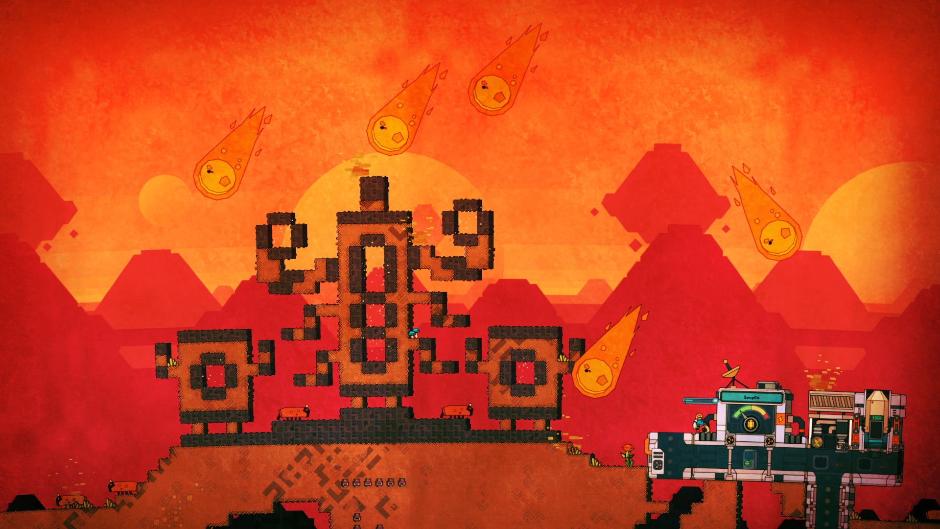 PixelJunk Nom Nom Galaxy Screenshot 5