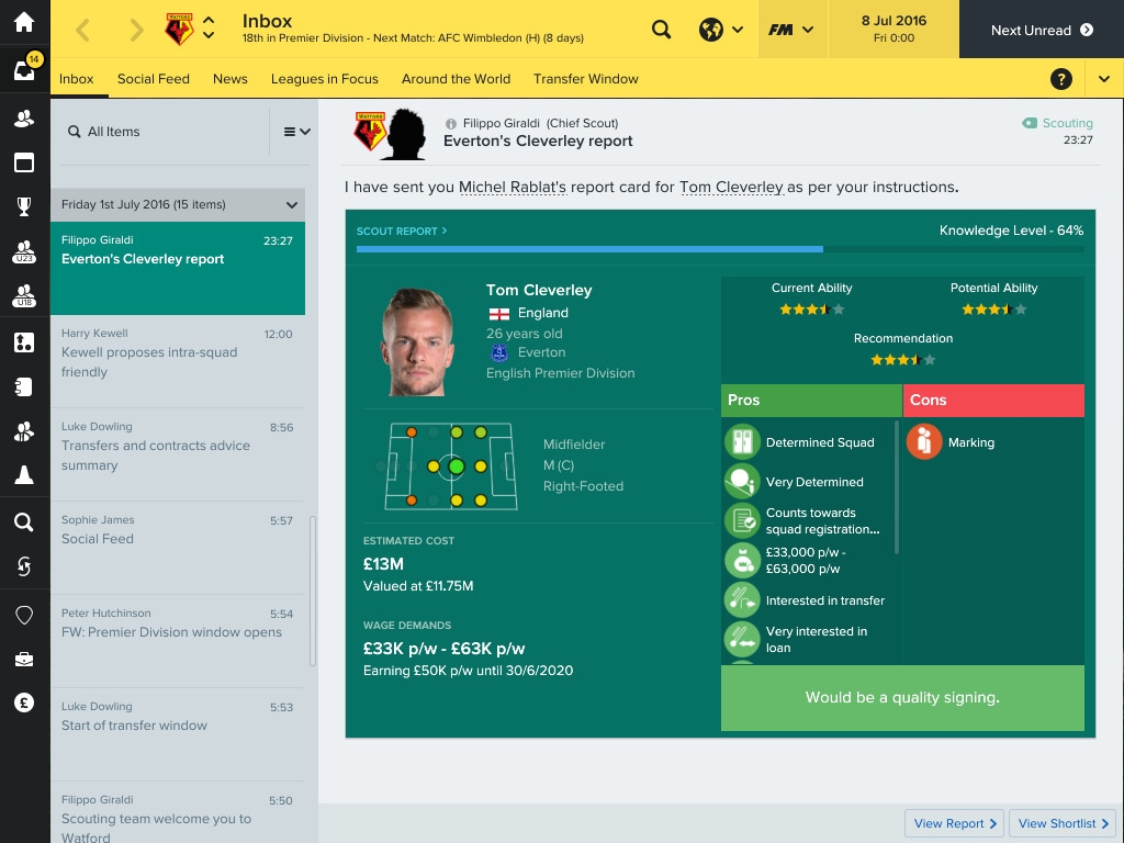 Football Manager 2017 Screenshot 6
