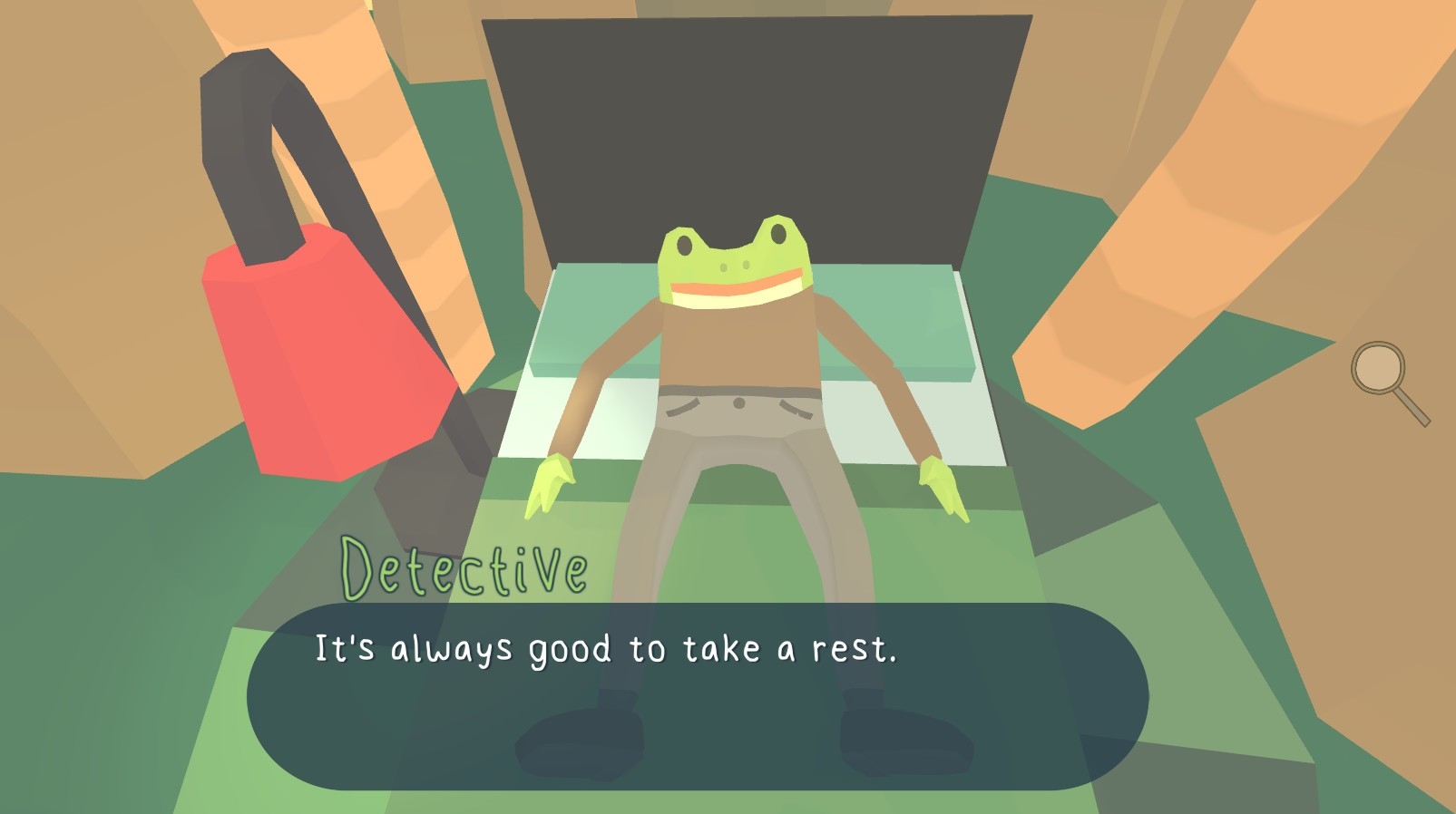 The Haunted Island, a Frog Detective Game Screenshot 2