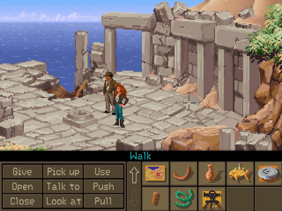 Indiana Jones and the Fate of Atlantis: The Graphic Adventure Screenshot 6