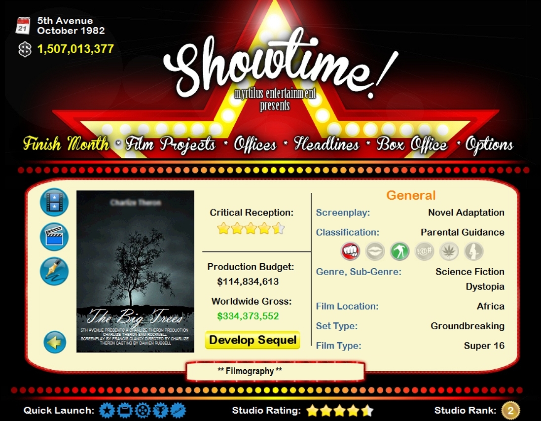 Showtime! Screenshot 4