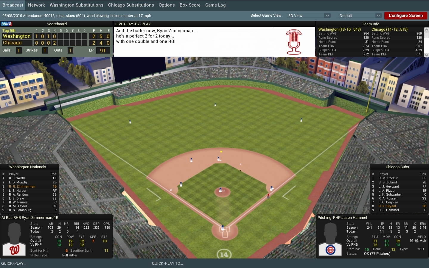 Out of the Park Baseball 17 Screenshot 5