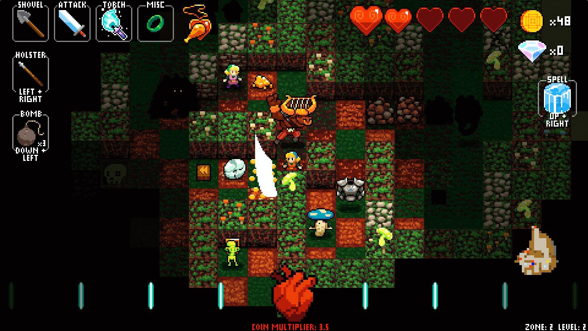 Crypt of the NecroDancer Screenshot 2