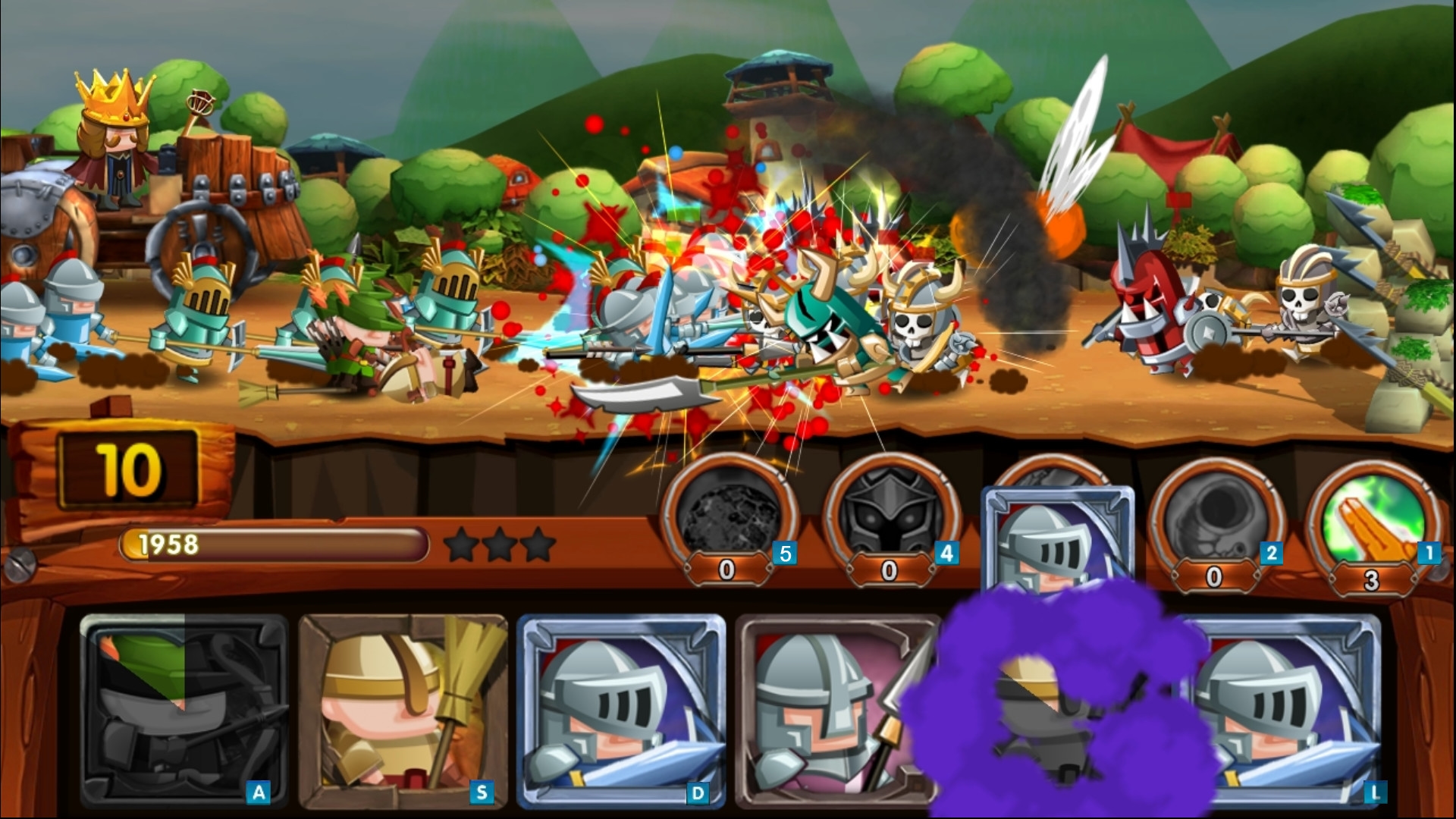 Tap Tap Legions - Epic battles within 5 seconds! Screenshot 4