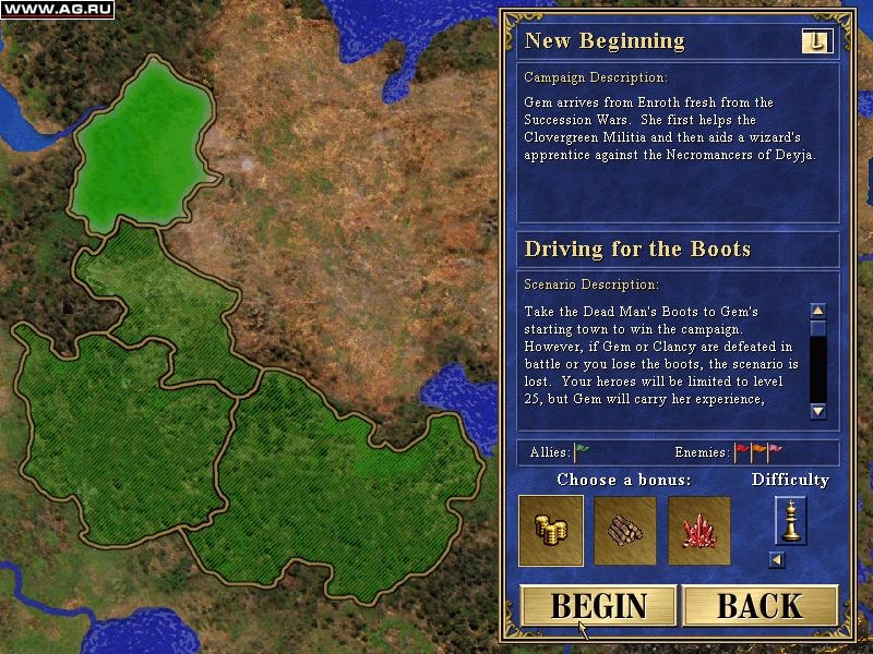 Heroes of Might and Magic 3: The Shadow of Death Screenshot 4
