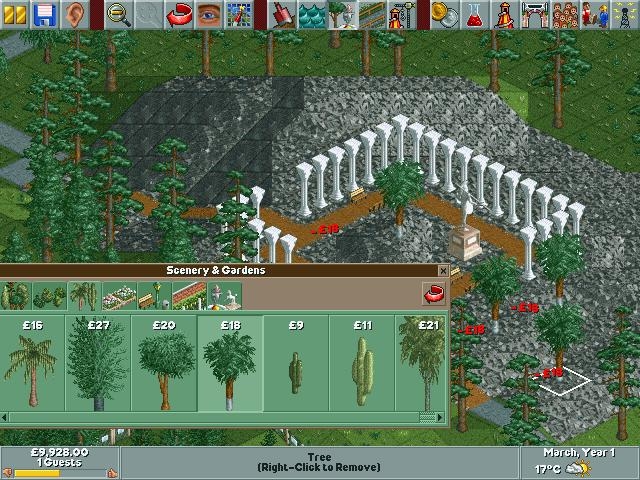 RollerCoaster Tycoon Screenshot 6