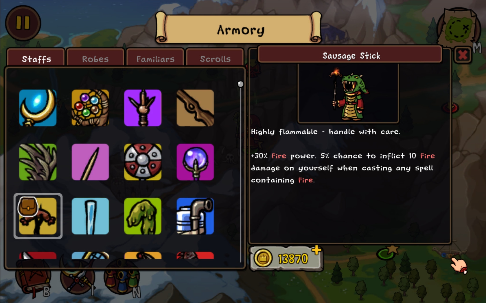 Magicka: Wizards of the Square Tablet Screenshot 5