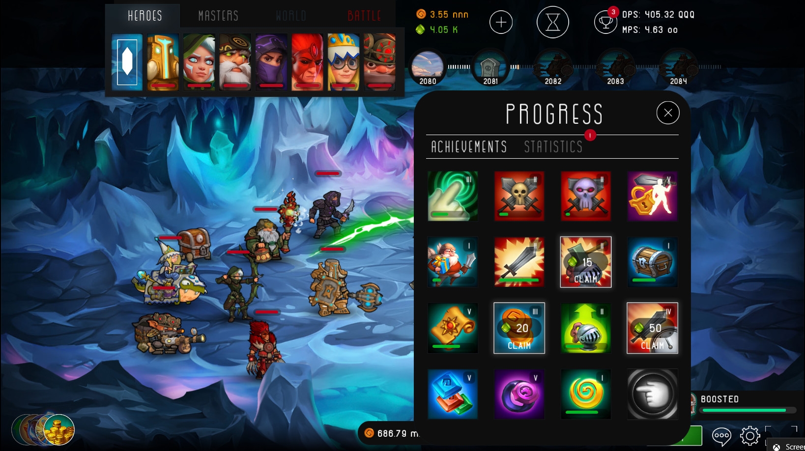 Tap Adventure: Time Travel Screenshot 3