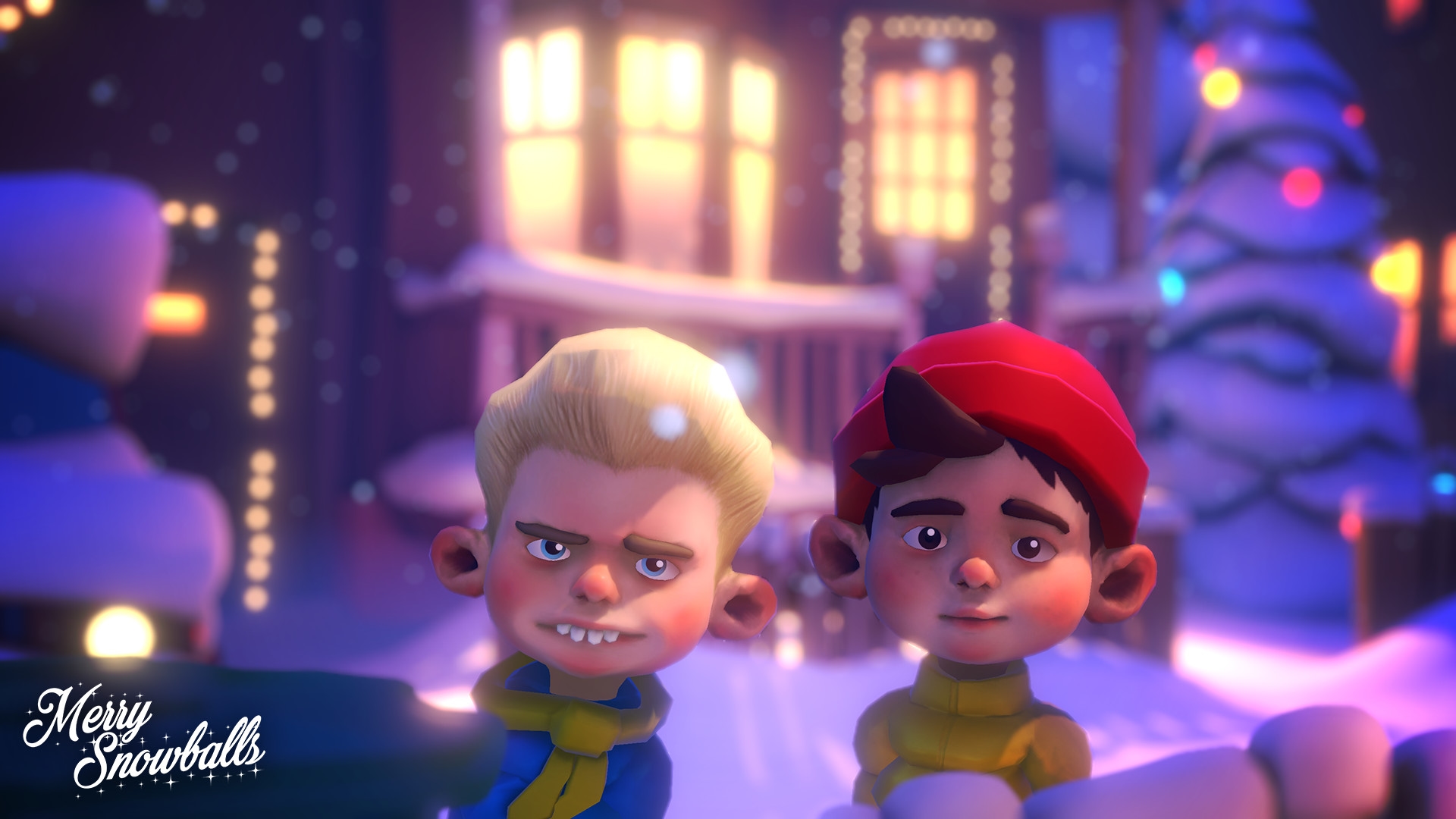 Merry Snowballs Screenshot 1