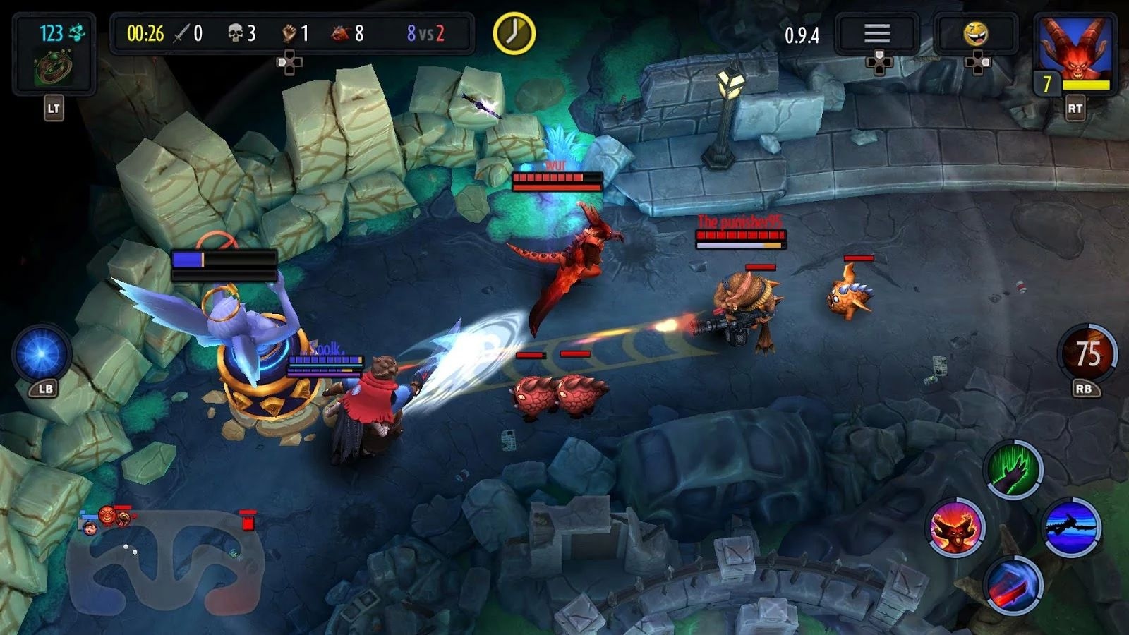Heroes of SoulCraft - Arcade MOBA Screenshot 6