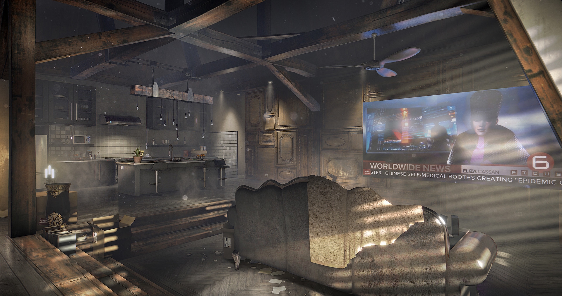 Deus Ex: Mankind Divided - VR Experience Screenshot 3