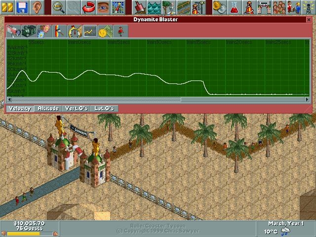 RollerCoaster Tycoon Screenshot 7